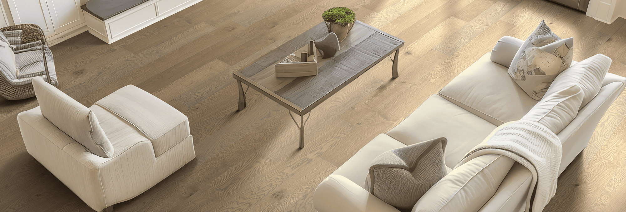 Comfortable home interior with Shaw flooring